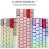 Clavier De Jeu Mécanique - Newmen - GM610 - Rétroéclairé RVB - 60% Compact - Touches Programmables