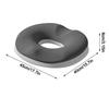 Comfortable Anti-Hemorrhoid Memory Foam Cushion Orthopedic Pressure Relief Hemorrhoid Cushion Massage Feature Tailbone Pillow