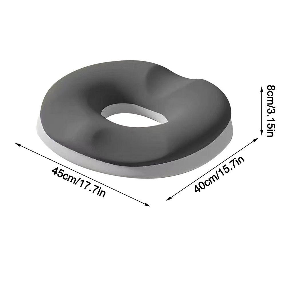 Comfortable Anti-Hemorrhoid Memory Foam Cushion Orthopedic Pressure Relief Hemorrhoid Cushion Massage Feature Tailbone Pillow