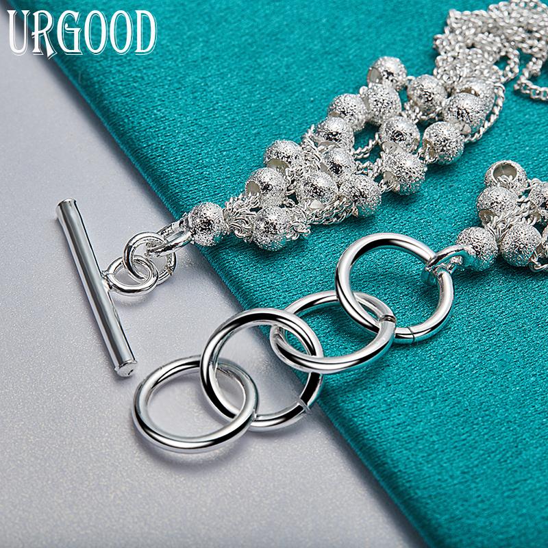 Bratara din margele de struguri din argint 925 Bijuterii romantice