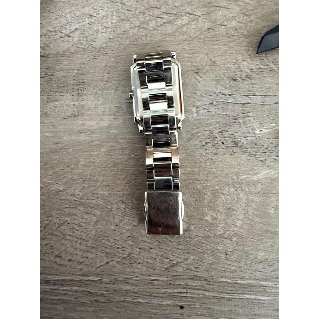 Used SEIKO LUKIA Women's Watch Square Pink Shell