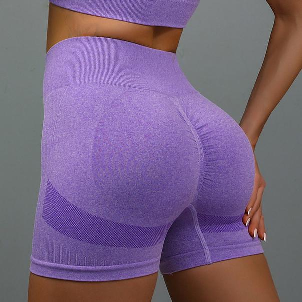 High Waist Yoga Shorts Woman Tights Push Up Leggings Seamless Fitness Workout Running Scrunch Shorts Yoga Pants Summer Gym Wear