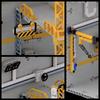 MyBuild Mecha Hangar Expansion Unit 7007  Mecha Garage Included  Maintenance Tower & Access Platform  Adds Modular Mecha Base  Ages 16+
