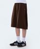 GHOST REPUBLIC Curved Side Pintuck Balloon Bermuda Sweat Shorts 4 Colors Gp-512