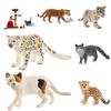 Schleich Simulierte Tierfigur PVC-Material Statisches Modell Wildtiere Kategorie Kein Zusammenbau Leopard 14748