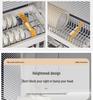 Stainless Steel Multifunctional Kitchen Sink Dish and Bowl Storage Rack