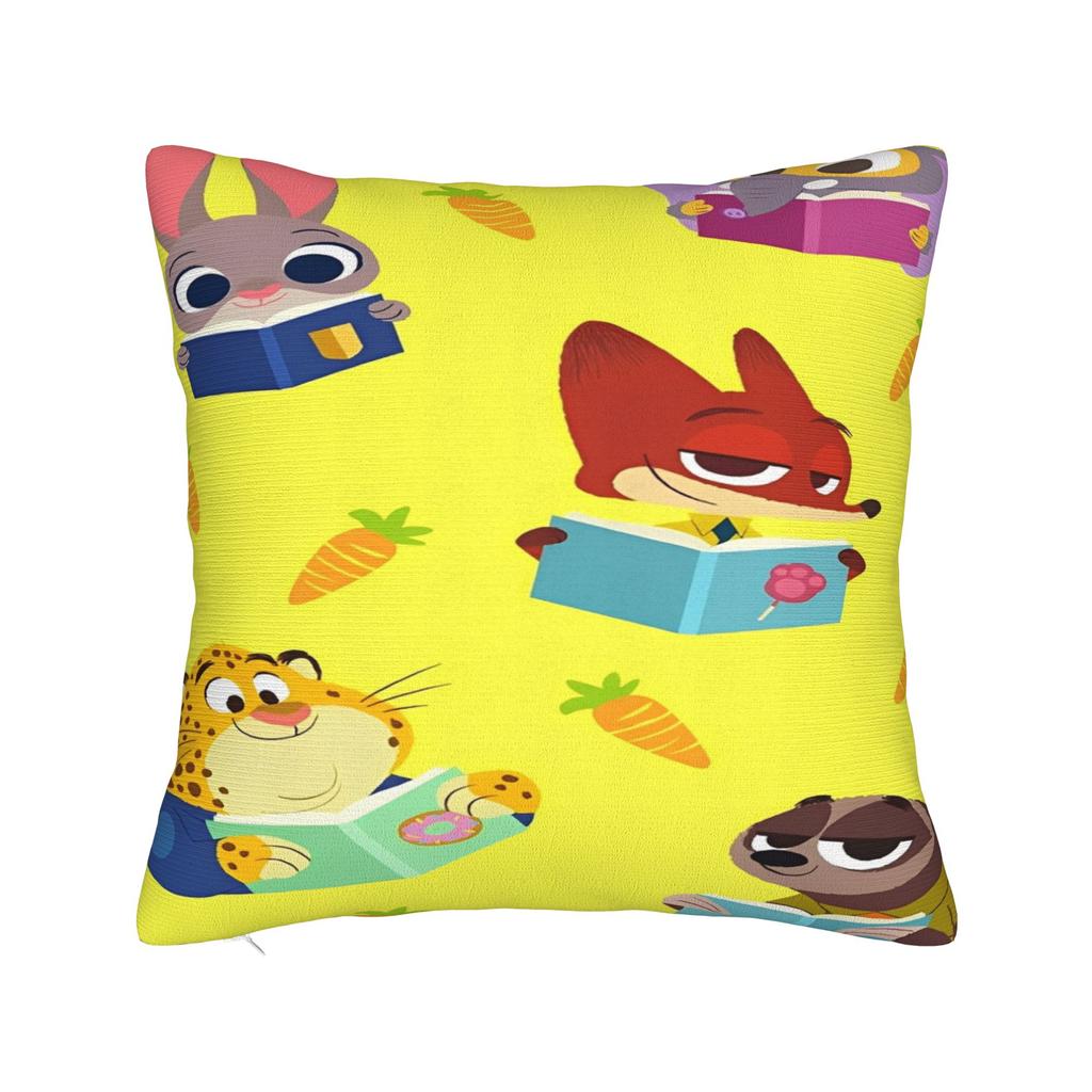 Zootopia Pillowcases Fashion Pillow Case For Sofa Bedroom Home Decor Comfy Pillow Cover