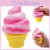 Needoh Con de Înghețată Nice Cream Cub Senzorial pentru Înghețată din Material Siliconic pentru Ameliorarea Stresului și Joc Creativ