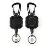 Portachiavi Retrattile Heavy Duty Portachiavi Antifurto con Moschettone Lunghezza Estensibile 31'' Porta Badge Retrattile
