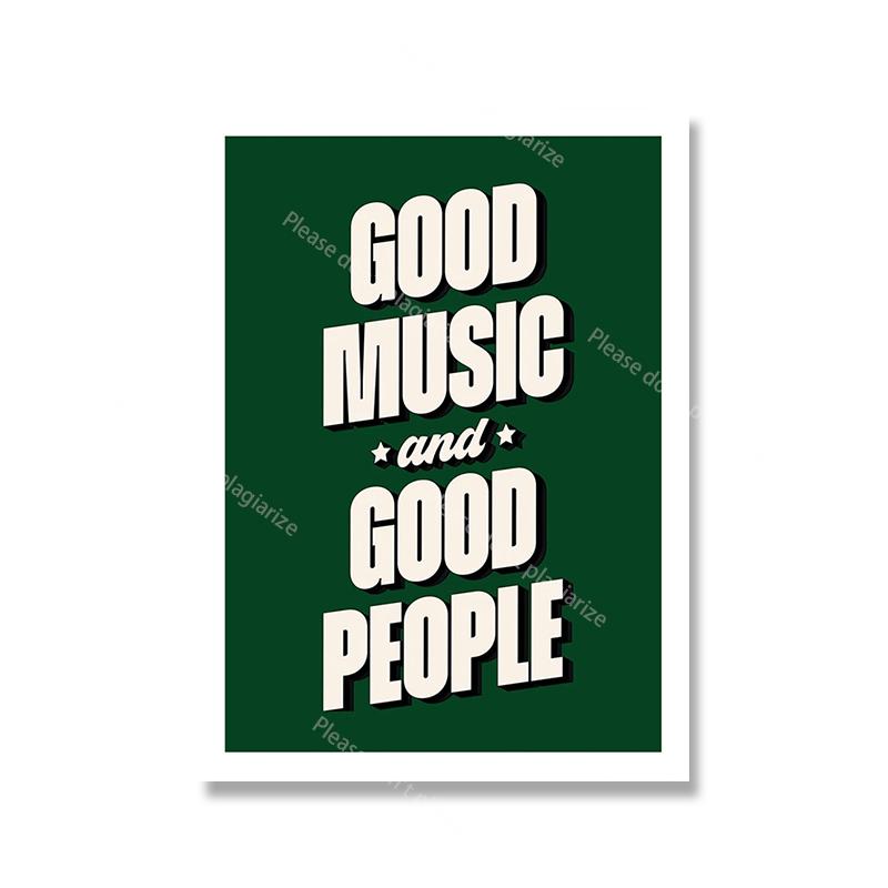 Disco Dance Fashion Print Inspired Colorful Quote Poster Housewarming Birthday Gift Wall Art Decor Prints and Canvas Paintings