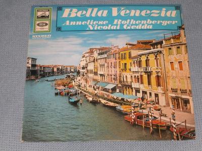 LP Record NICOLAI GEDDA, ANNELIESE ROTHENBERG - Bella Venezia SME74169 Electrola Germany Classical Used