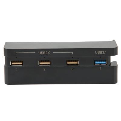 USB Hub Yüksek Hızlı 4 Port USB 3.1 2.0 USB Uzatma Şarj Cihazı PS4 Slim Oyun Konsolu için