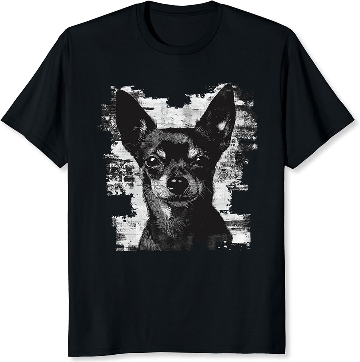 

Смешная футболка с улыбающейся чихуахуа, подарки для любителей собак, винтажная графическая футболка 2XL