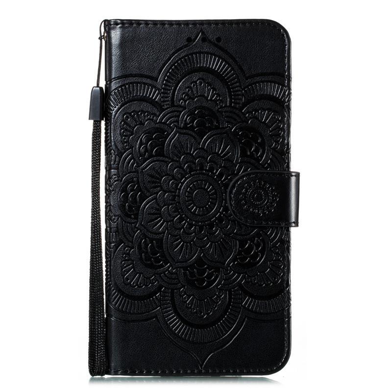 

Suitable IPhone14max Phone Case 12 Manufacturer s Original Protective Cover Mandala Mobile Leather Apple 7G 8G Apple SE2 IP 9 Apple SE3 SE 2022 чорний