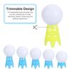 PATIKIL Golf Simulator Tees Set of 16 Plastic Golf Tee