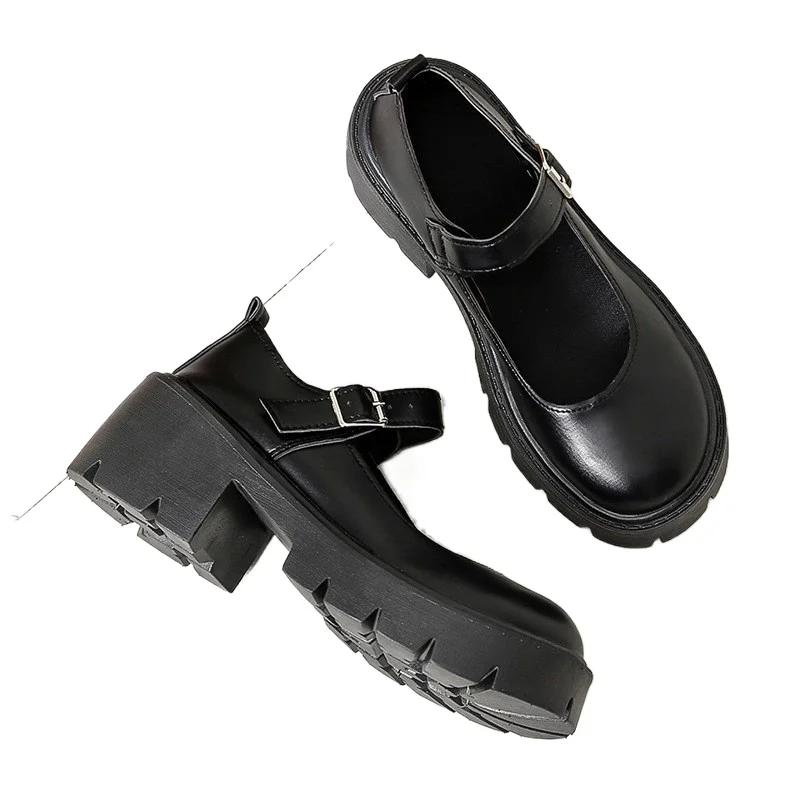 Women's Shoes 2025 Brand Shallow Women's High Heels Buckle Strap Plus Size Dress Best Seller Heels Women Mary Jane Shoes