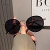 Classic Round Men Metal Frame Sunglasses Fashion Clear Lens Shades UV400 Women Punk Sun Glasses Lentes De Sol Mujer