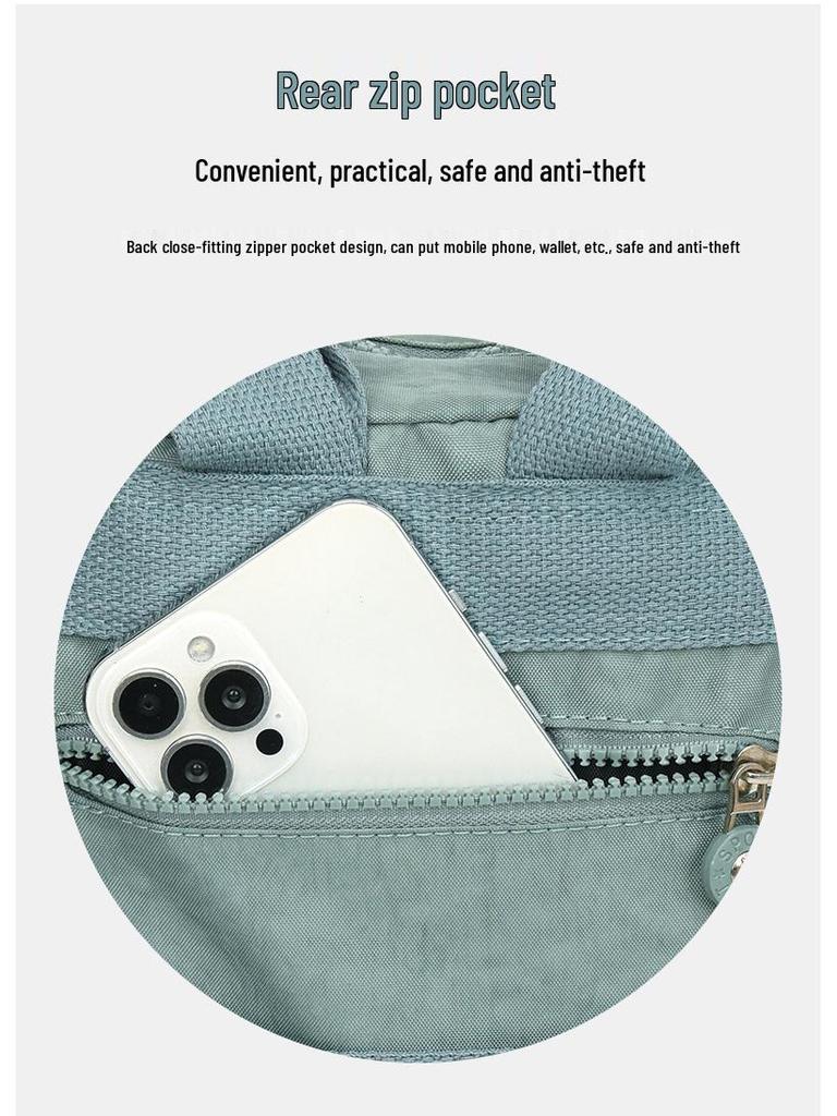 Stylowy Damski Plecak Casualowy w Stylu Koreańskim - Lekki, Wszechstronny, Modna Torba Podróżna