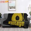 Vintage Vinyl Dj Music Classic Record Collector Technics 1200 Turntable Ultra-Soft Blanket Quilt Winter Sofa Cover Bed Covers