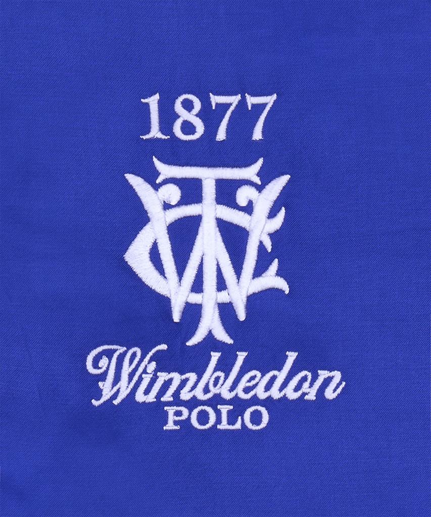 Polo Ralph Lauren Wimbledon Satin Baseball Jacket - Blue