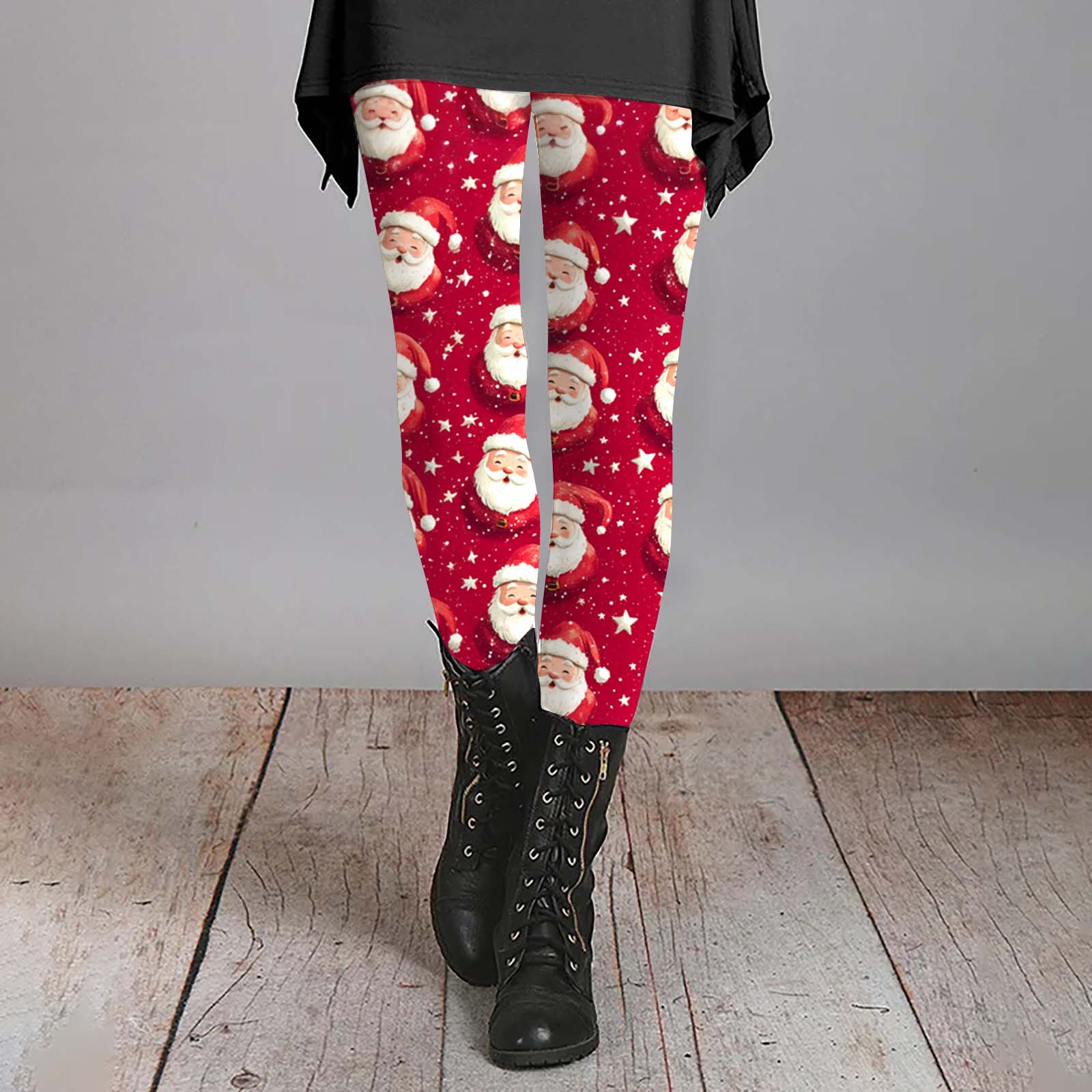 

Женская мода, эластичные брюки с принтом на Хэллоуин, повседневные домашние брюки для сна XXXL красный