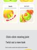 Mother and Baby Caterpillar Twisty Worm: Educational & Motor Skills Toy for Newborns