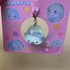 Cute 3D Seal Keychain Solid White Transparent Blue Ocean Animal Mini Bag Charm Pendant For Women Girls Key Chains Jewelry