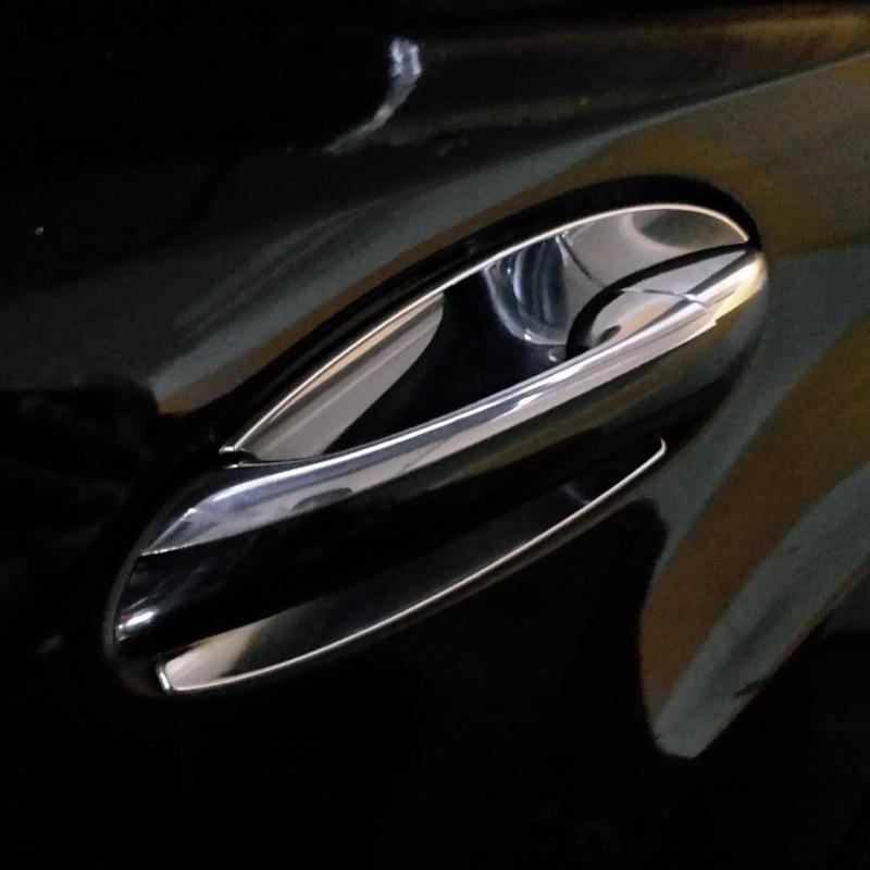 8Pcs ABS Chrome Door  Handle Cover For Mercedes Benz C E R ML Class W251 07-16 W203 00-07 W164 ML350 ML450 ML500 06-11 W211