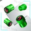 4Pcs/set Metal Alloy S Emblem Car Wheel Tire Valve Stem Caps For Mini Cooper S Logo John Cooper Works R55 R53 R52 F55 F54 F60  Rdxzk11