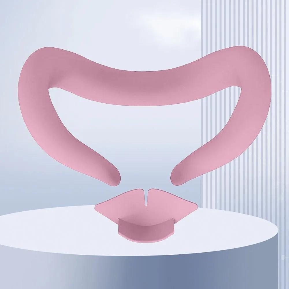 Silicone VR Face Cover for Meta Quest 3 Sweatproof Mask Cushion Lightproof Interface Replacement Accessories