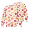 Men's Casual Long Sleeve Loose Fit Round Neck Printed T-Shirt