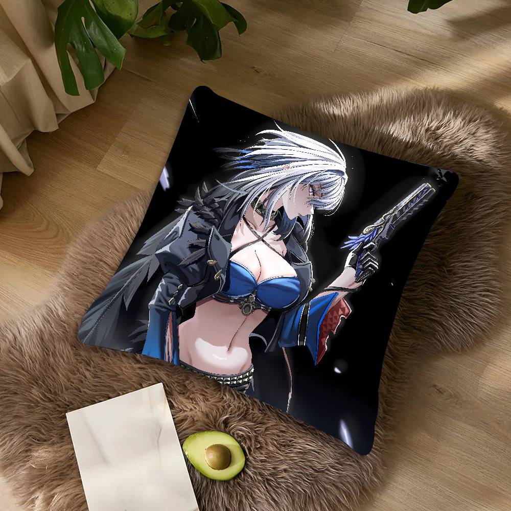 Hot Girl Galbrena Wuthering Waves Pillow Case Cushion Cover Decor Home Throw Pillow Covers For Couch Camping Cover Decorations
