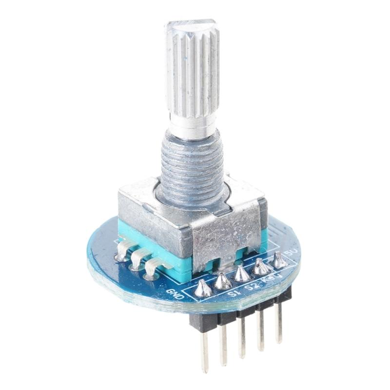 360 Degree Rotary Position Rotary Encoders For Microcontrollers 5V Power Supply Smooth Knob Control Digital Output