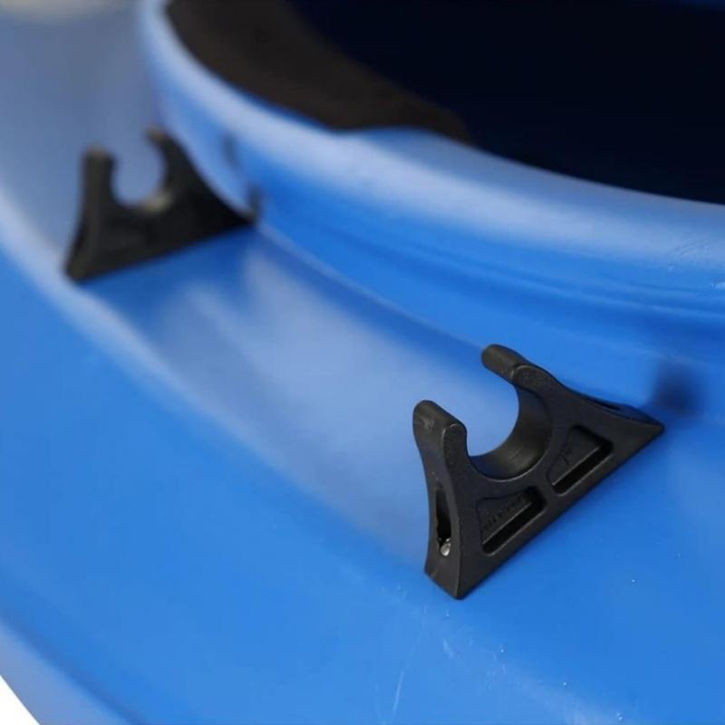 2Pcs Paddle Boats Holder Keeper for Inflatable Boats Plastic Oars Holder Clip, Kayaks Paddle Holder Clip Replacements
