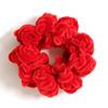 Ethnic Wool Knitted Scrunchies: Spring & Autumn Style Hair Accessories for Women