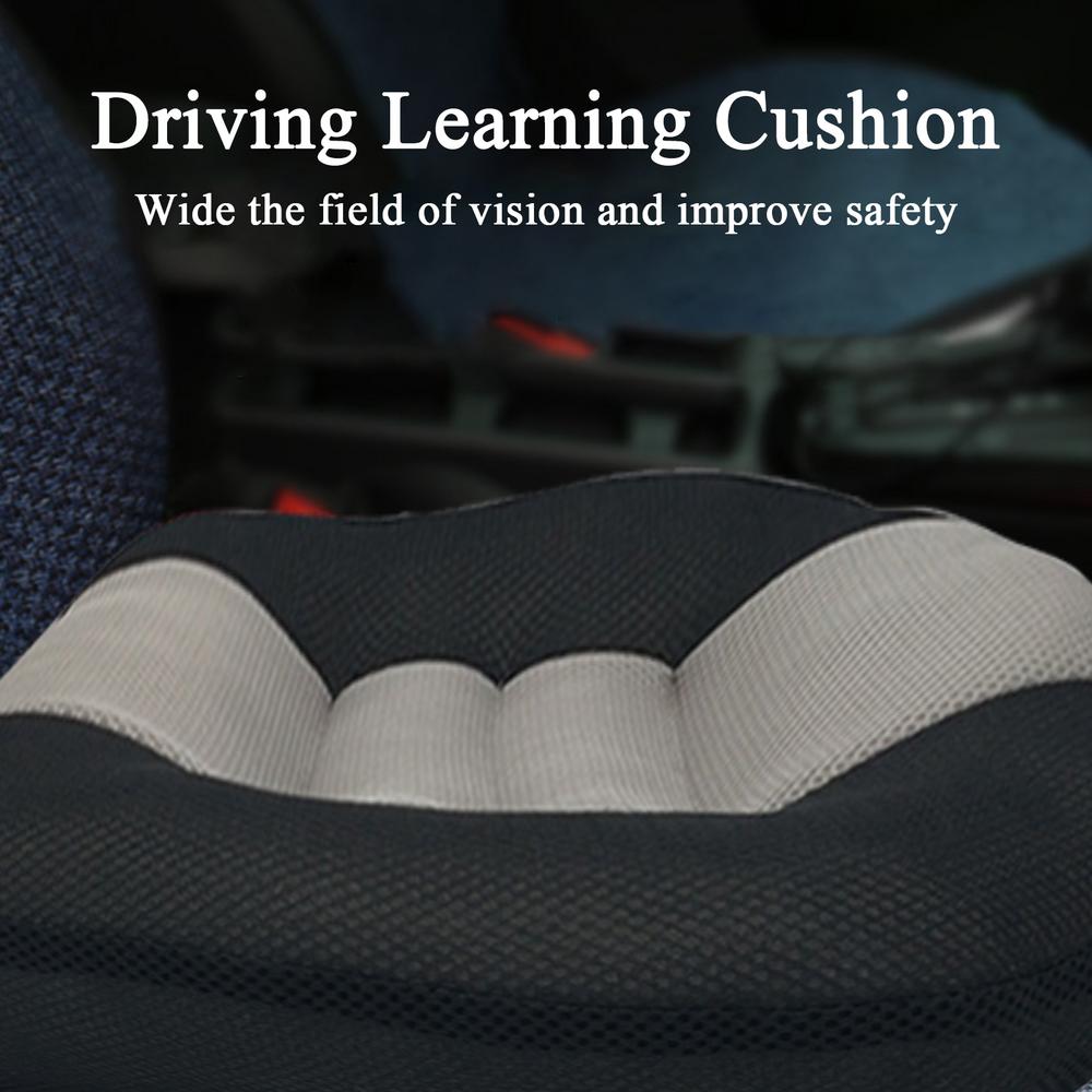 Car Seat Cushions Driver Seat Cushion Pillow Adjustable Height Secure Strap Pillow For Men Women Offices Family Truck Sitting