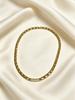 Luxury Chain Necklace with Diamond Accent, Minimalist Statement Necklace for Women Daily Wear GIft