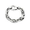 2026 Women's Fashionable 18K Stainless Steel Jewelry Set Chunky Link Necklace Bracelet Combo Big Olive Shaped Jewelry