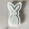 Easter Hare Silicone Candle Molds Heat Resistant for Epoxy Resin Making Candle Soap Tealight Stand Festival Decoration