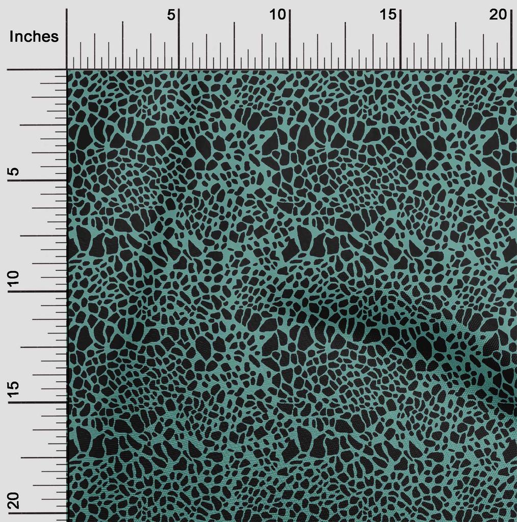 oneOone Cotton Flex Fallow Fabric Giraffe Animal Skin Sewing Craft Projects Fabric Prints By Yard 40 Inch