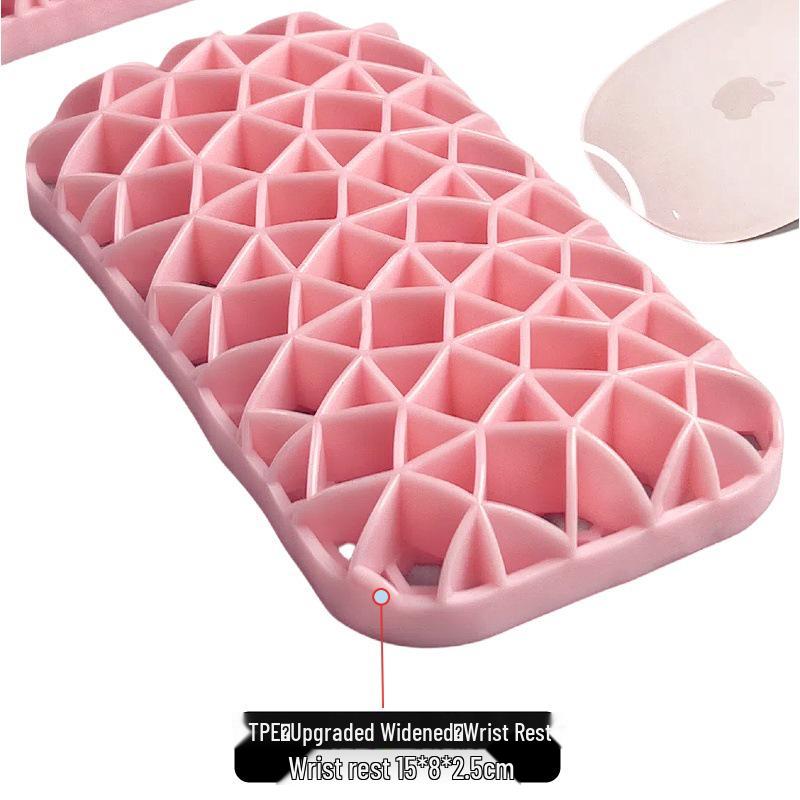 New Type Computer Keyboard & Mouse Pad with Soft, Non-Slip, Breathable Wrist Support
