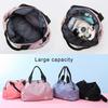 Travelling Bag Solid Color Replacement Telescopic Large Capacity Single Shoulder Lifting Handle Fitness Yoga Bags Pouch