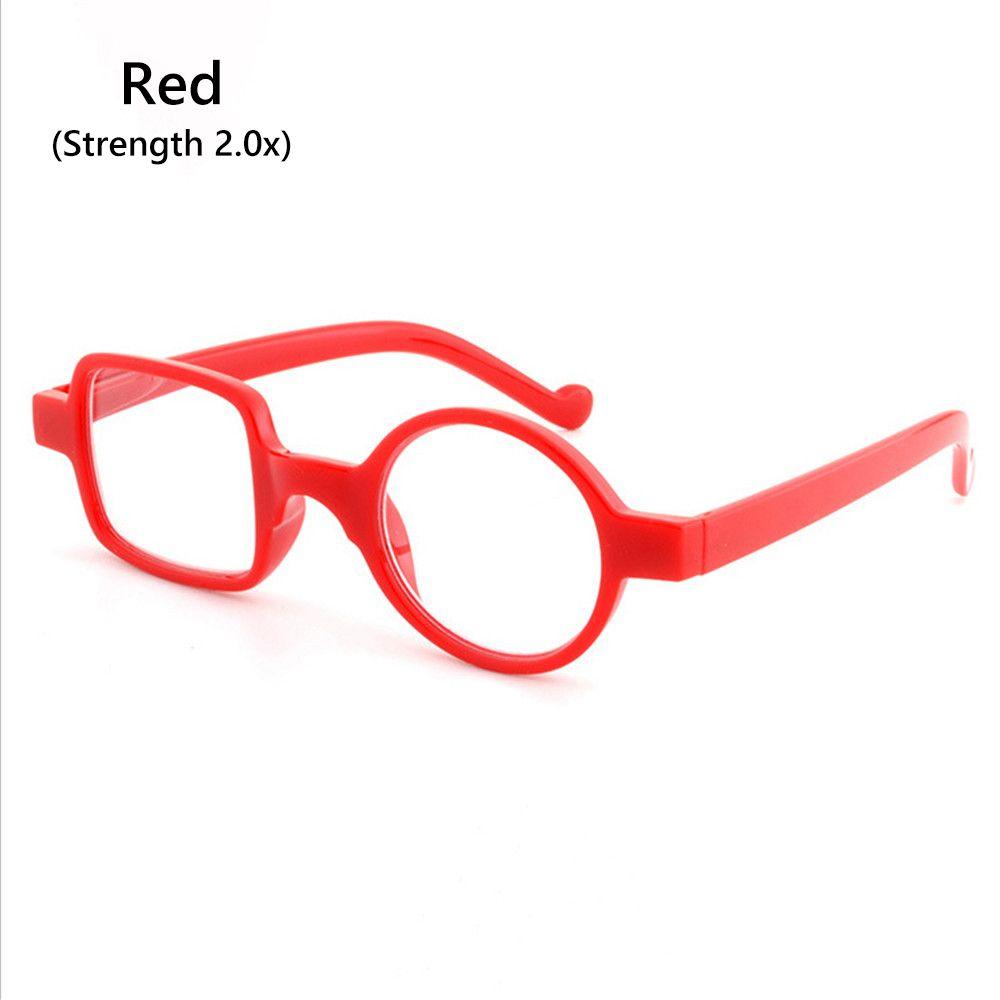 Irregular Spring Hinge Reading Eyeglasses Reading Glasses Presbyopic Glasses Round Square Frame