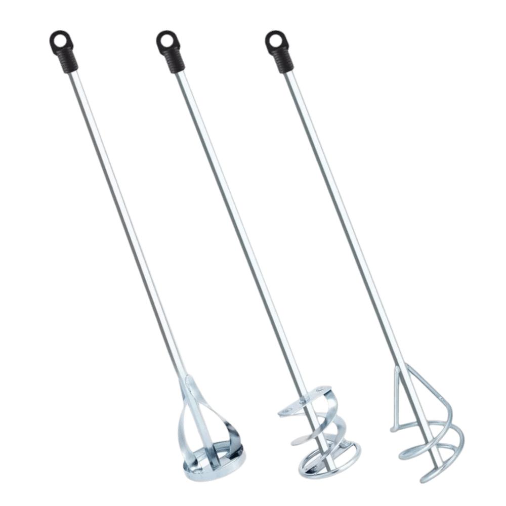Efficient Mixing Paint Stirrer No Blind Spots Paddle Mixer Paint Whisk  Electric Drill 3pcs