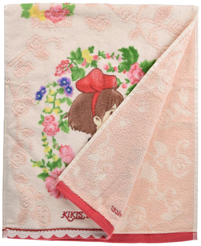 Marushin Face Towel Ghibli Delivery Service Jiji 34 X 80cm Argate Cotton Yarn 1005018900 Kiki's Approx. 100% Non-twisted
