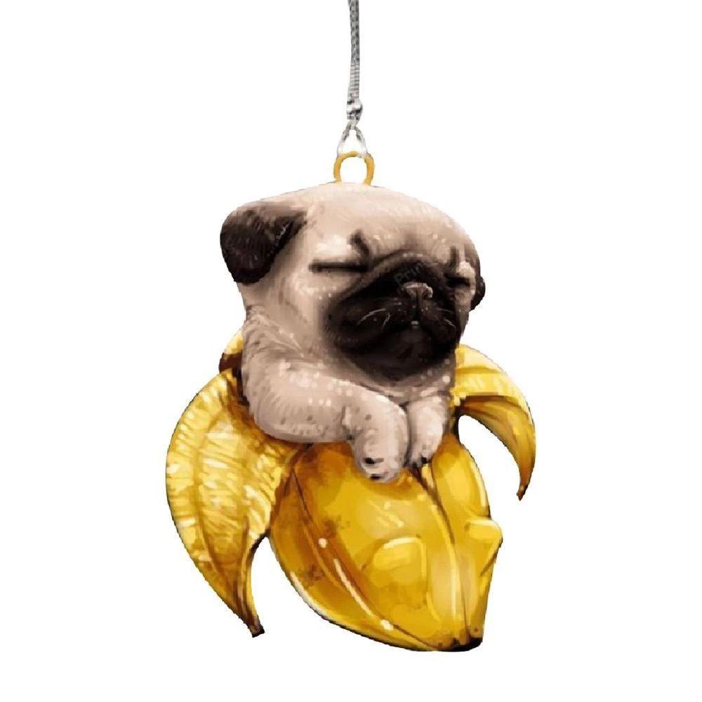 Car Interior Decor Car Hanging Ornament Animal Acrylic Pendant Cat Car Pendant Car Acrylic Pendant