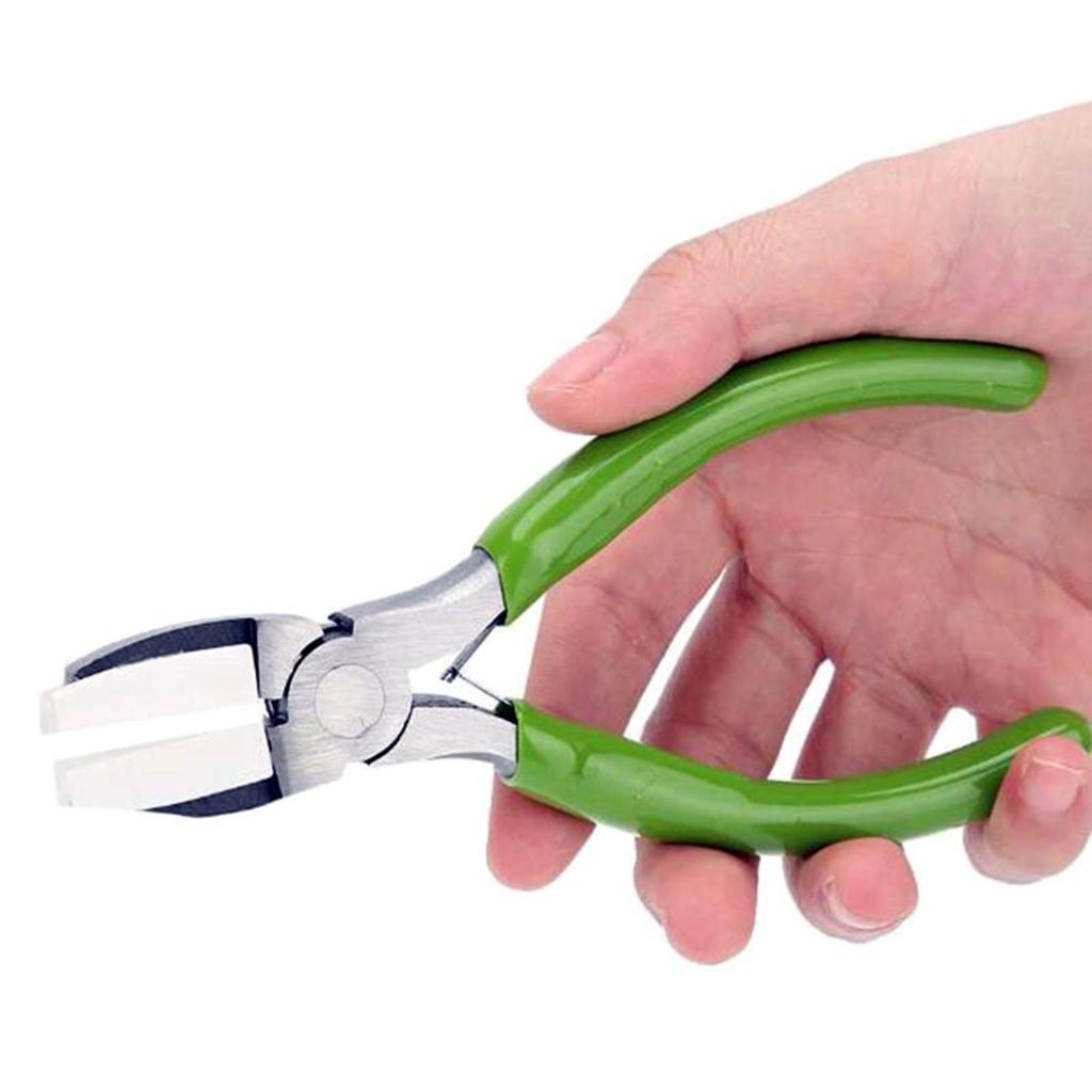 Practical High Carbon Steel Pliers for W/ Cover Nylon Pliers for Straightening Wire DIY Jewelry Making