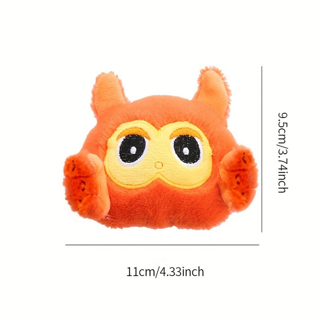 New Plush Doll Mouse Rabbit Cartoon Animal Cat Dog Double Pet Toy Soft Bite-resistant Self-exciting Cat Toy