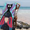 popular anime M-MobS P-PsychoS 100 Microfiber Printed Beach Towel Mountain Climbing Yoga Beach Swimming Running Absorbent Towel