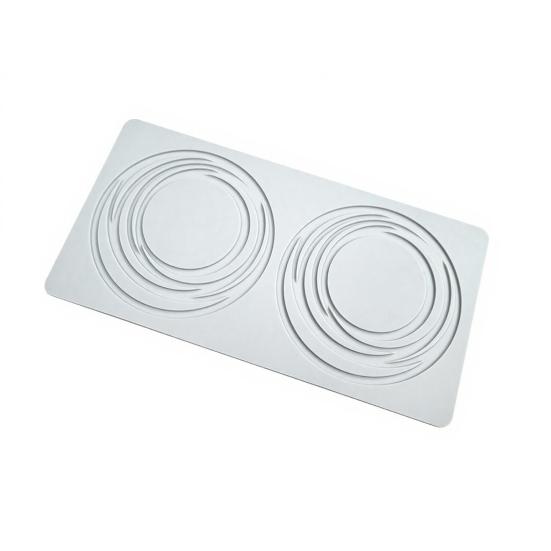 Baking Printing Mold Flexible Multi-Grid Non-Stick Heat Resistant Food Grade Silicone Cake Decorating Mold Kitchen Baking Accessory